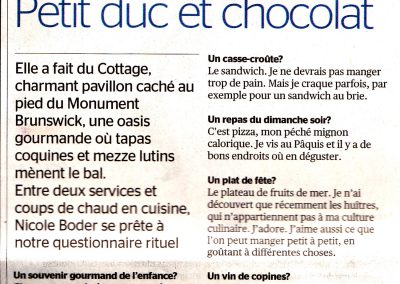 Tribune de Genève – février 2012